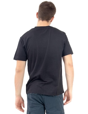 Playera Quarry pack hanley cuello henley para hombre