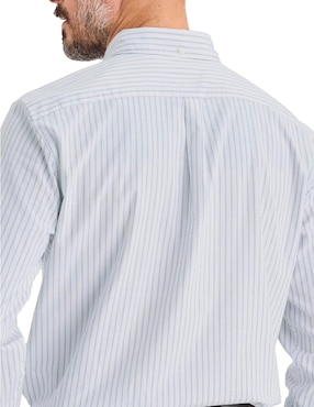Camisa casual Dockers de algodón manga larga para hombre