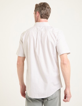 Camisa casual Dockers de algodón manga corta para hombre