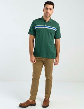 Playera tipo polo Izod para hombre