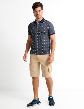 Playera tipo polo Jbe para hombre