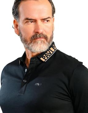 Playera tipo polo Pavi Italy para hombre