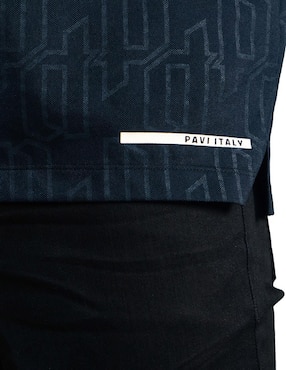Playera tipo polo Pavi Italy para hombre