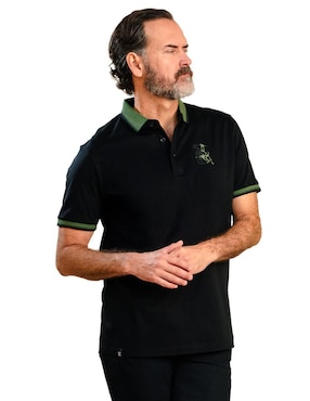 Playera tipo polo Pavi Italy para hombre
