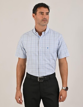 Camisa casual Yale manga corta para hombre