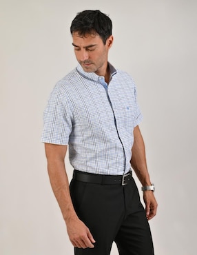 Camisa casual Yale manga corta para hombre