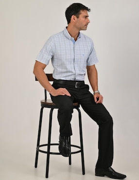 Camisa casual Yale manga corta para hombre