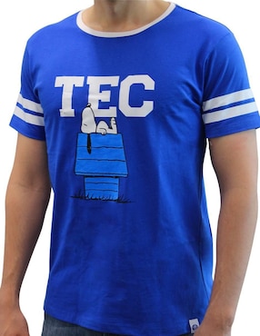 Playera Tec De Monterrey snoopy tec cuello redondo para hombre