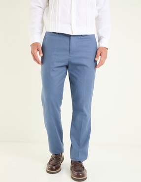 Pantalón de vestir chino slim Costavana de algodón para hombre