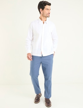 Pantalón de vestir chino slim Costavana de algodón para hombre