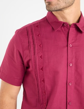 Guayabera manga corta Costavana para hombre