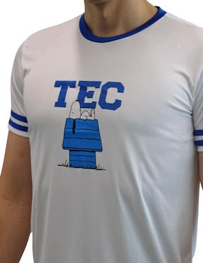 Playera Tec De Monterrey snoopy tec cuello redondo para hombre