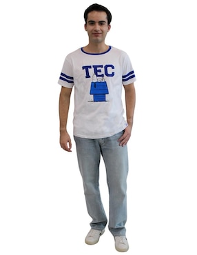Playera Tec De Monterrey snoopy tec cuello redondo para hombre