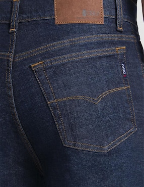 Jeans straight Oggi Jeans Power lavado obscuro para hombre