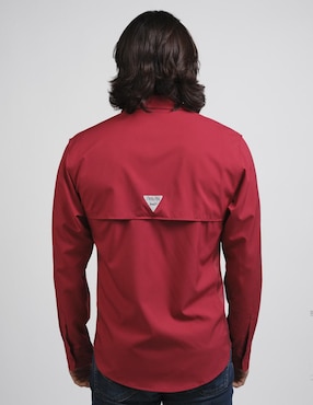 Camisa casual Pavini manga larga para hombre