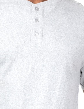 Playera Forever 21 cuello henley para hombre