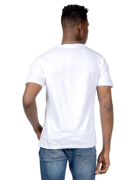 Playera Forever 21 cuello henley para hombre