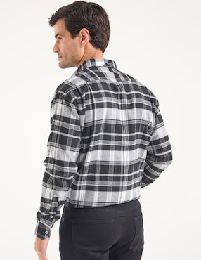 Camisa casual Regent Street manga larga para hombre