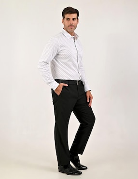 Camisa casual Yale manga larga para hombre