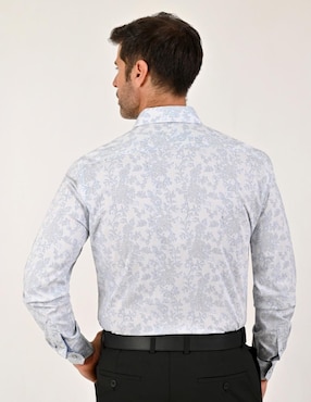 Camisa casual Yale manga larga para hombre