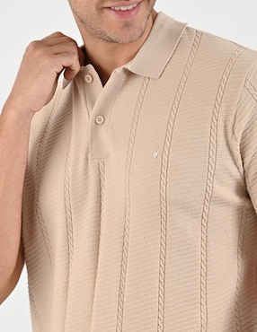 Playera tipo polo Yale para hombre