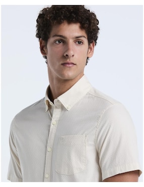 Camisa casual Original Penguin de algodón manga corta para hombre