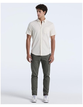 Camisa casual Original Penguin de algodón manga corta para hombre