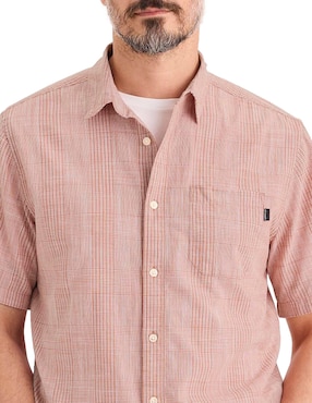 Camisa casual Dockers de algodón manga corta para hombre