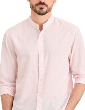 Camisa casual Dockers de algodón manga larga para hombre