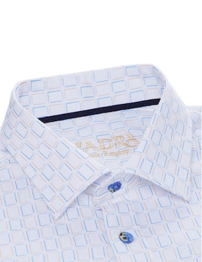 Camisa casual Cuadra manga larga para hombre