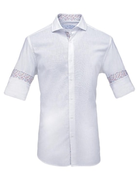 Camisa casual Cuadra manga larga para hombre