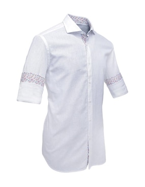 Camisa casual Cuadra manga larga para hombre