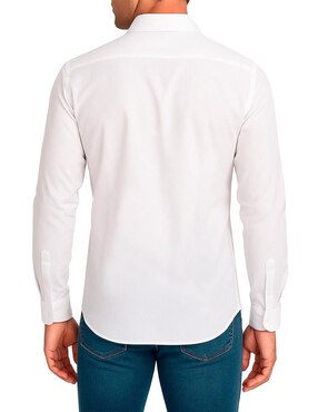 Camisa casual Cuadra manga larga para hombre