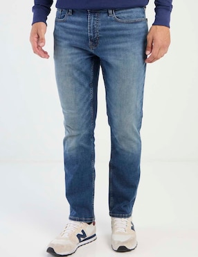 Jeans straight Old Navy deslavado para hombre