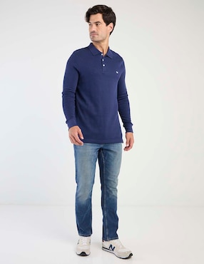Jeans straight Old Navy deslavado para hombre