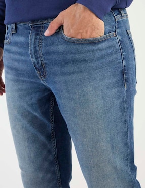 Jeans straight Old Navy deslavado para hombre