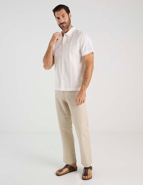 Guayabera manga corta Costavana para hombre