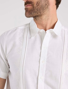 Guayabera manga corta Costavana para hombre