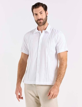 Guayabera manga corta Costavana para hombre