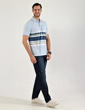 Playera tipo polo Yale para hombre