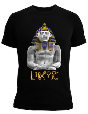 Playera Marëvnyk egipcio faraón egipto luxor ramsés ii cuello redondo para hombre