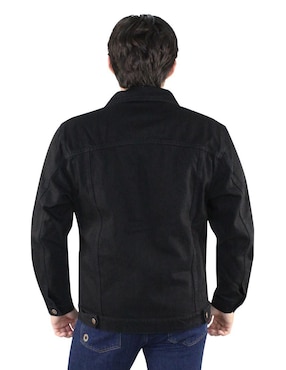 Chamarra casual Innermotion de mezclilla con bolsillos para hombre