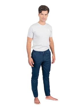 Pantalón regular 98 Coast Av de algodón para hombre