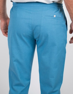 Pantalón slim 98 Coast Av de algodón para hombre