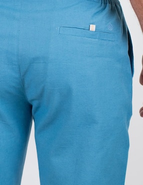 Pantalón slim 98 Coast Av de algodón para hombre