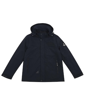 Chamarra Hpc Polo con capucha para hombre