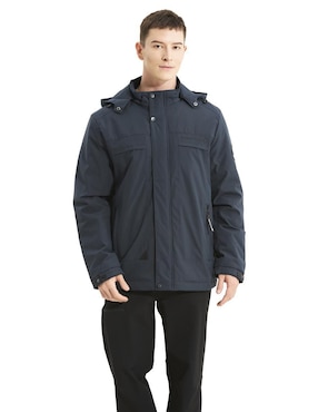 Chamarra Hpc Polo con capucha para hombre