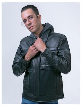 Chamarra para motociclista Castelli Leather Authentic para hombre