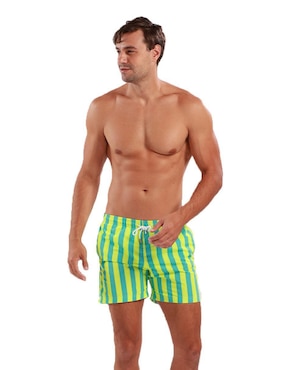 Traje de baño 98 Coast Av con bolsillos para hombre