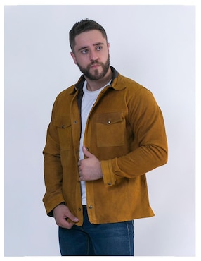 Camisa casual Castelli Leather Authentic para hombre